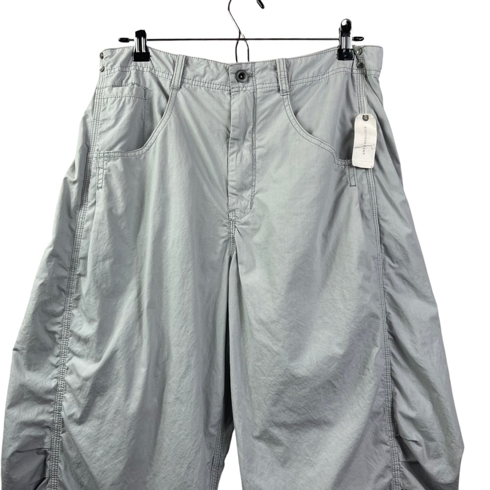 Anthropologie Pilcro Baggy Parachute Harem Pants Womens 30 Gray Lightweight - Picture 3 of 11